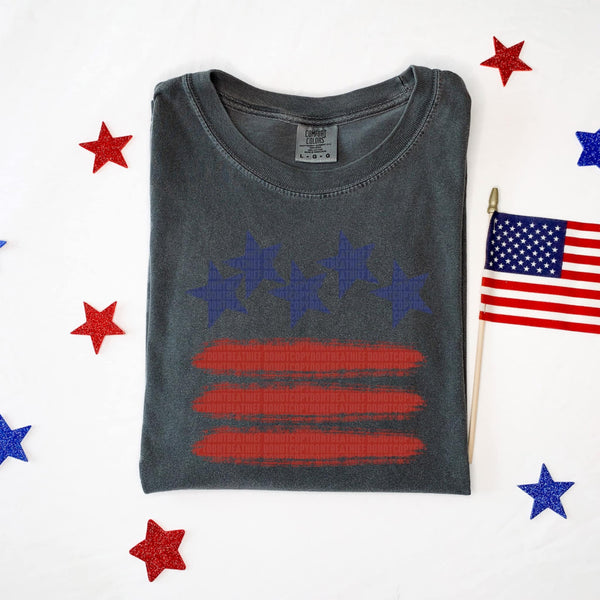 Stars and Stripes (SDD) 99255 DTF transfer