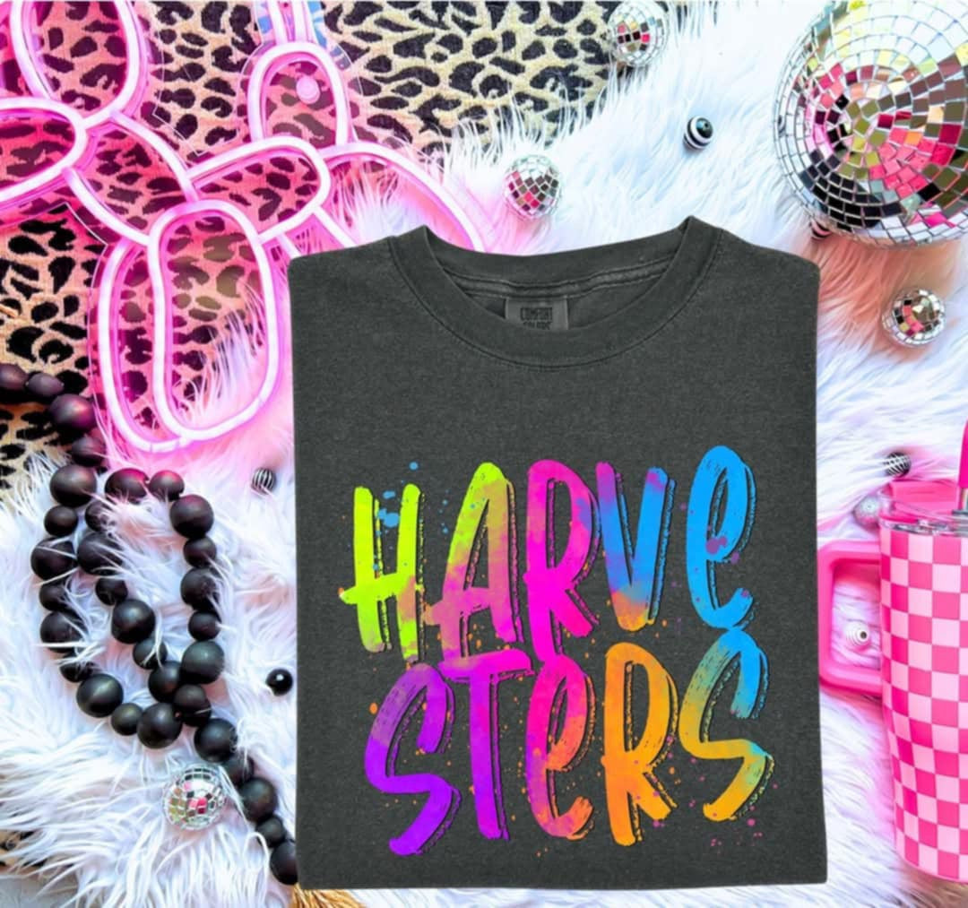Harvesters Neon Splatter (S&G) 99962 DTF transfer