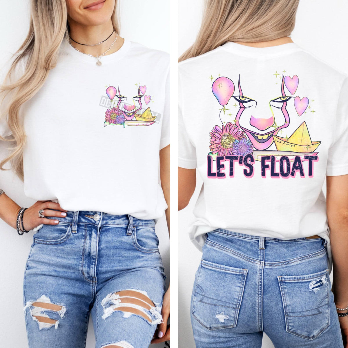 Let’s float BACK 103152 DTF transfer