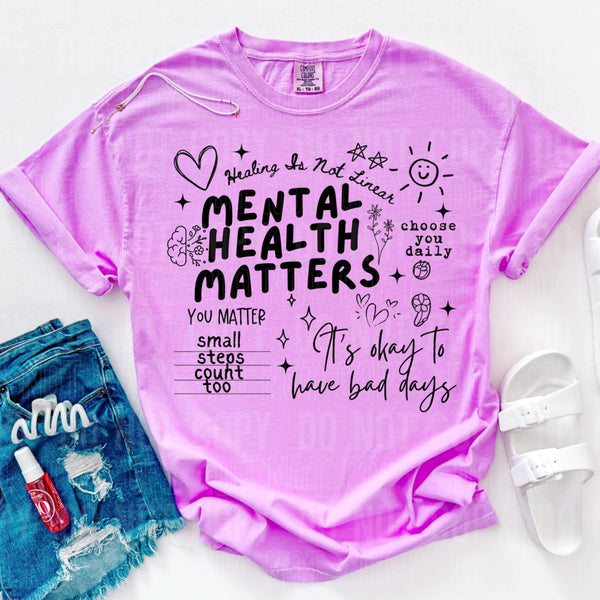 Mental health matters subway 107106 DTF transfer