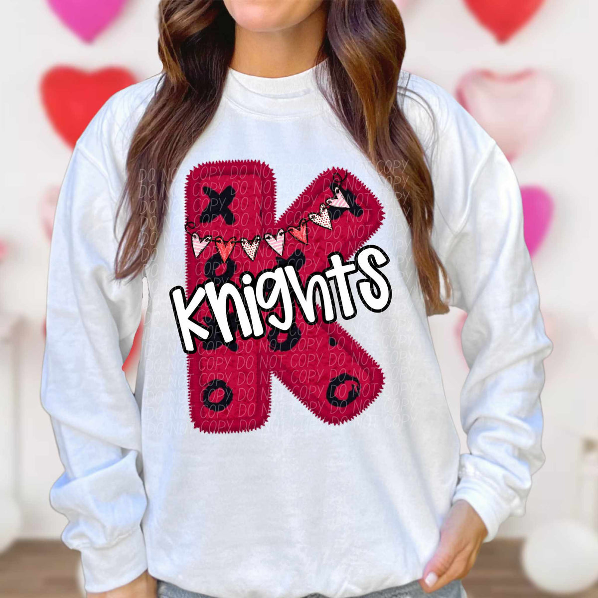 K knights valentine (CITY) 77960 DTF transfer