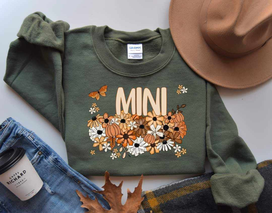 Mini fall florals 53880 DTF transfer
