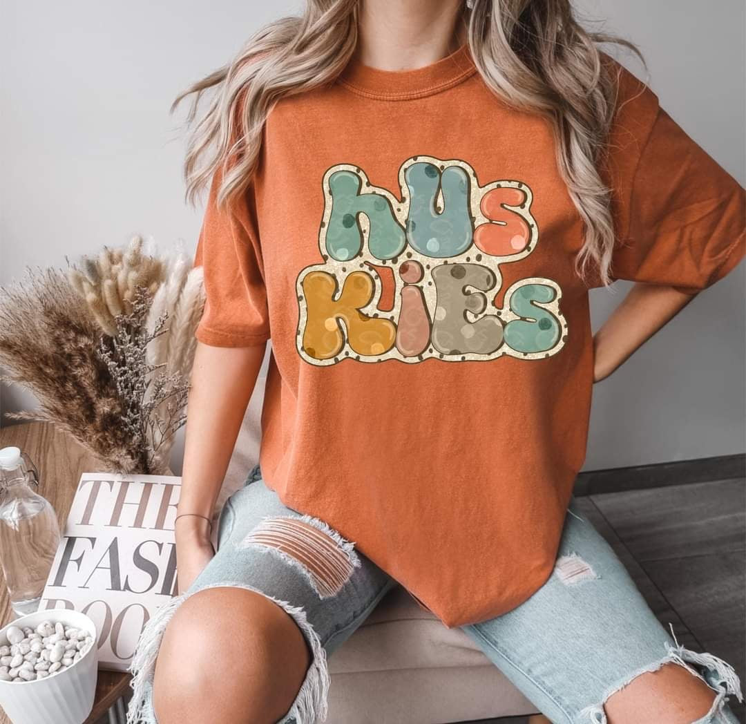 Huskies boho (C’s) 60220 DTF transfer
