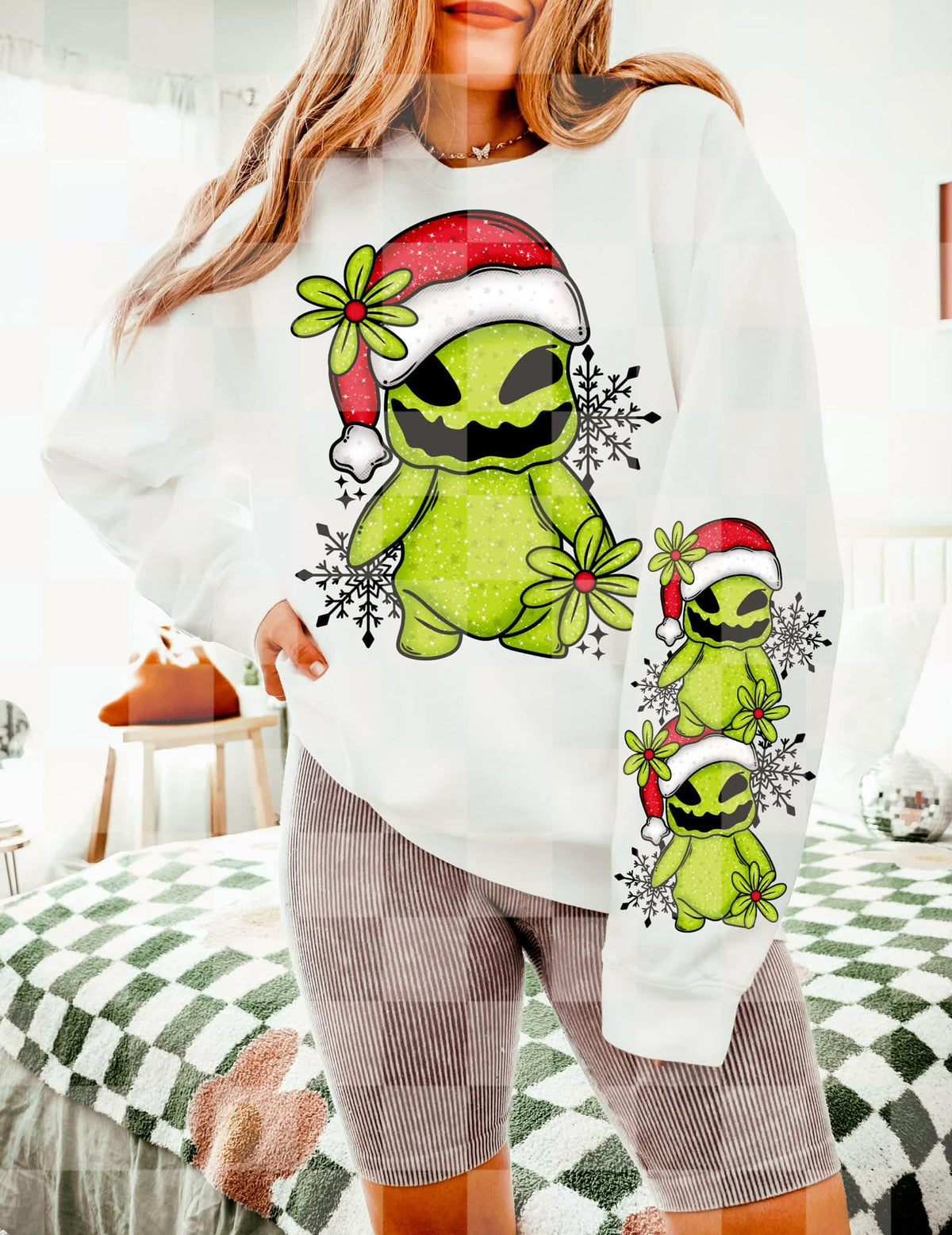 Floral Boogie front only (unhinged) DTF transfer