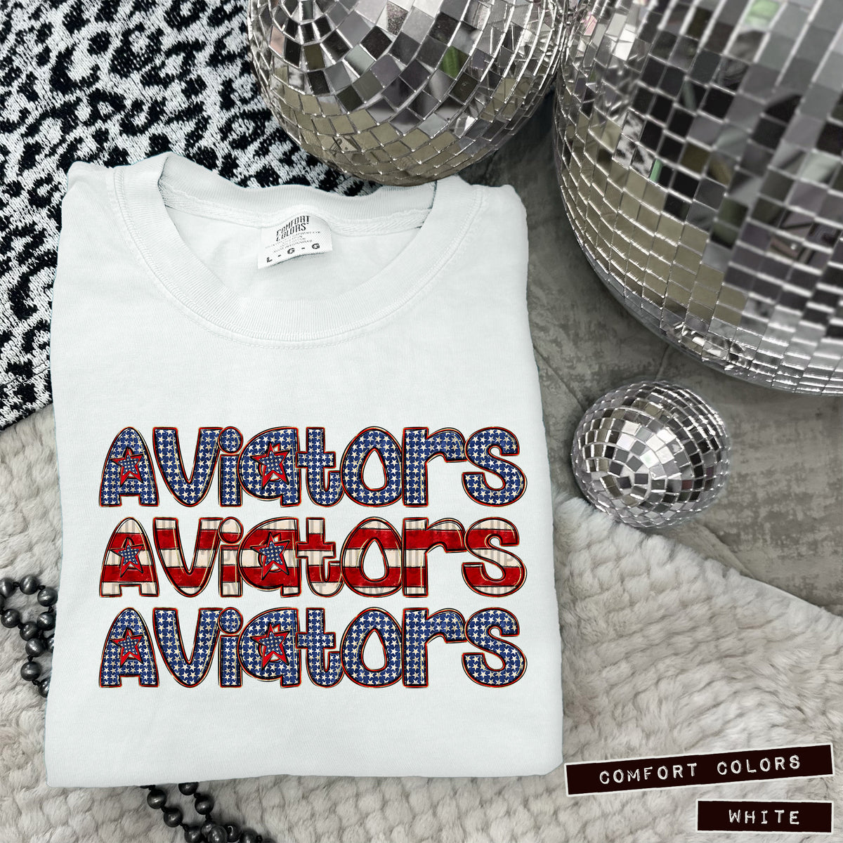Aviators RWB stacked (Caplinger) DTF transfer (Copy)