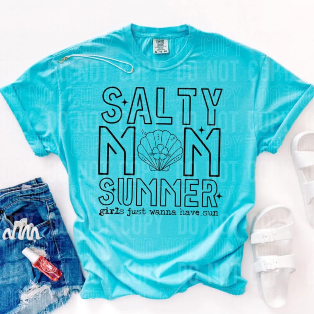 Salty mom summer (SBB) 100584 DTF transfer