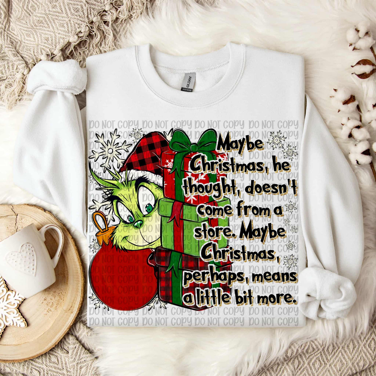 Maybe Christmas means a bit more (VP) DTF transfer