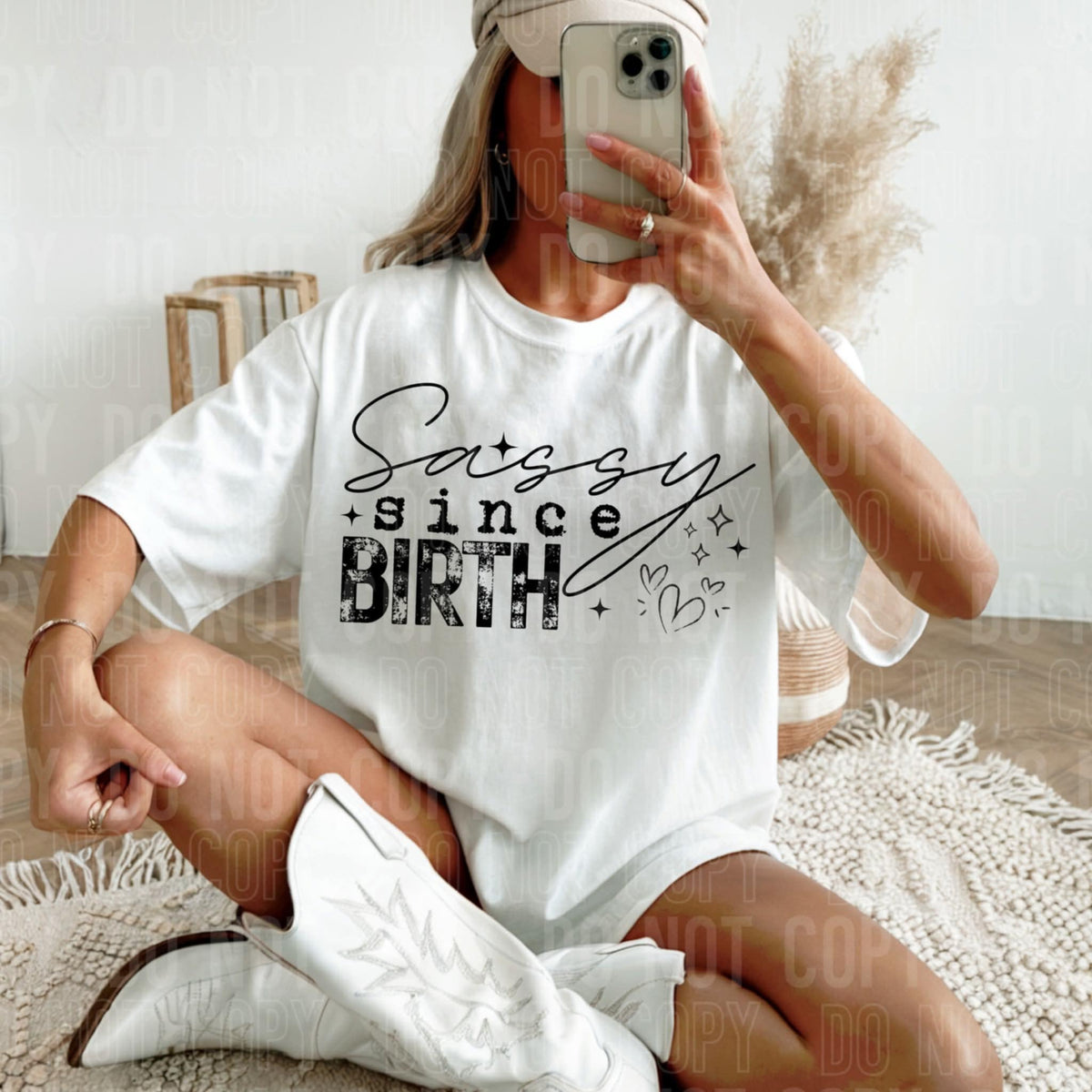 Sassy since birth (SBB) 107255 DTF transfer