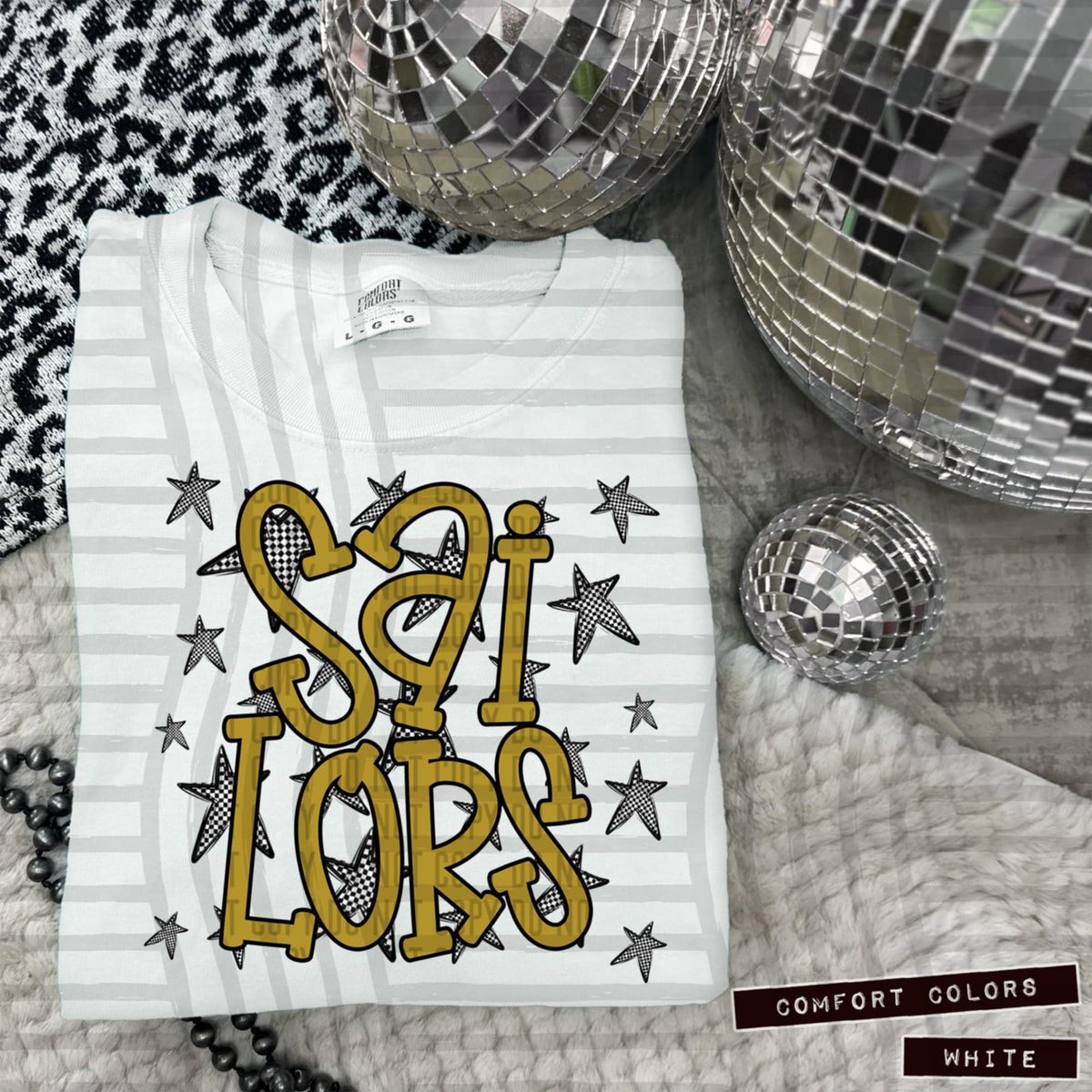 Gold Staggered Mascots (Caplinger)