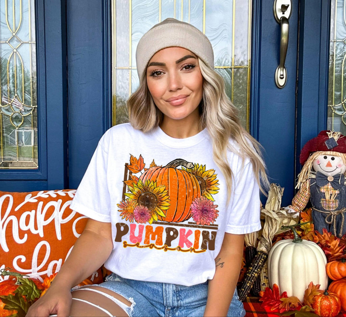 Pumpkin season 103130 DTF transfer