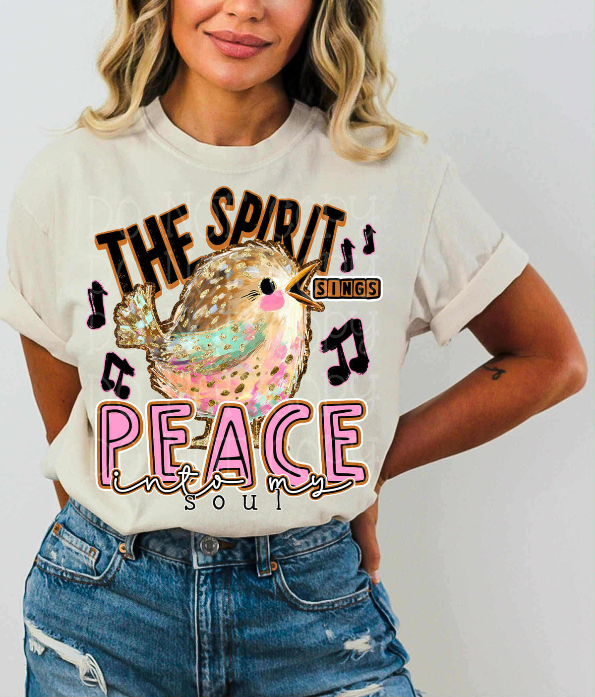 The spirit sings Peace EXCLUSIVE DTF Transfer