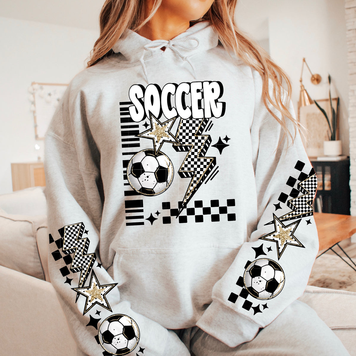 Soccer (front only) CSC DTF transfer
