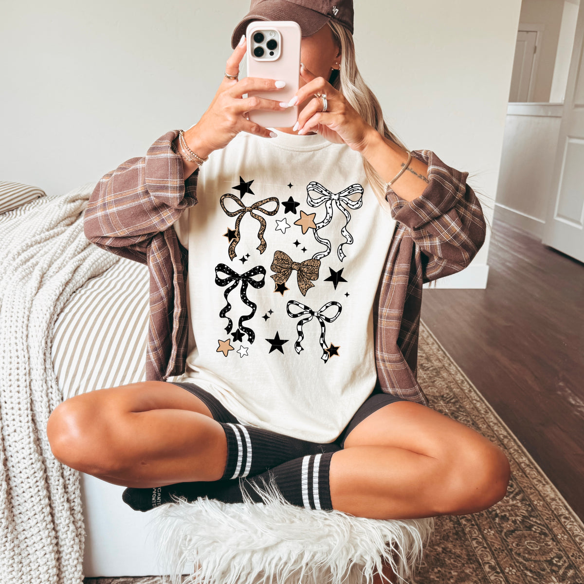 Bows and stars Collage (CSC) DTF Transfer