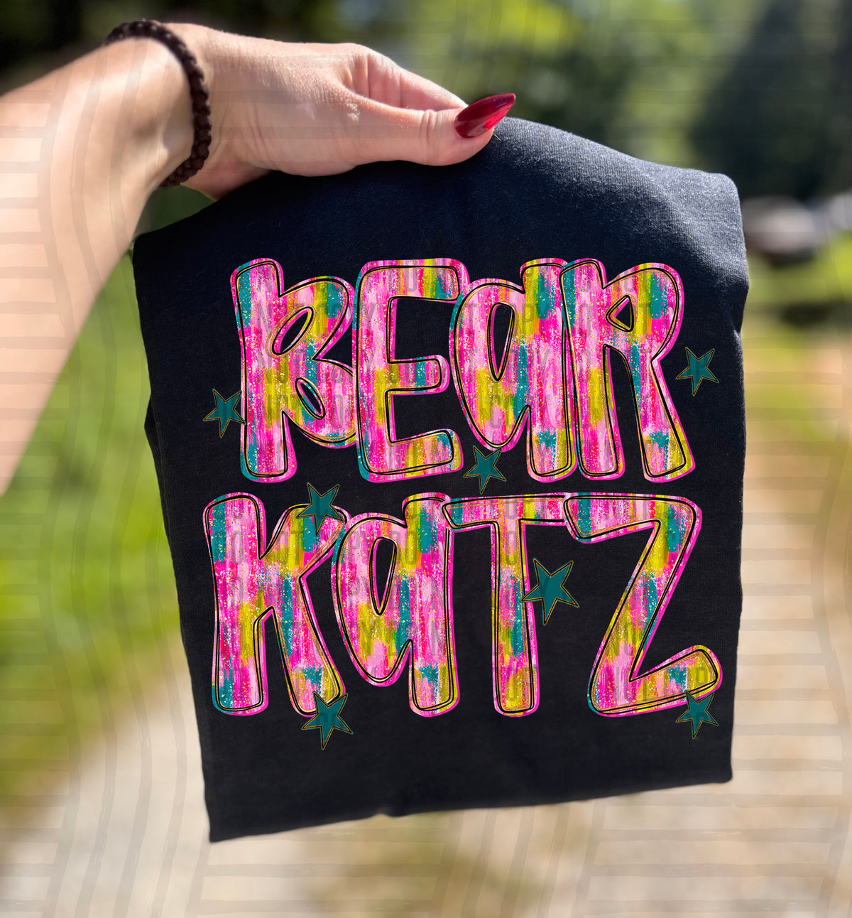 Bearcatz Pink Brushstroke (Caplinger) DTF Transfers
