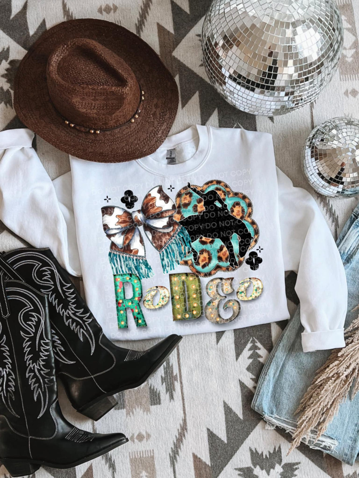 Rodeo (SCG) 87986 DTF transfer