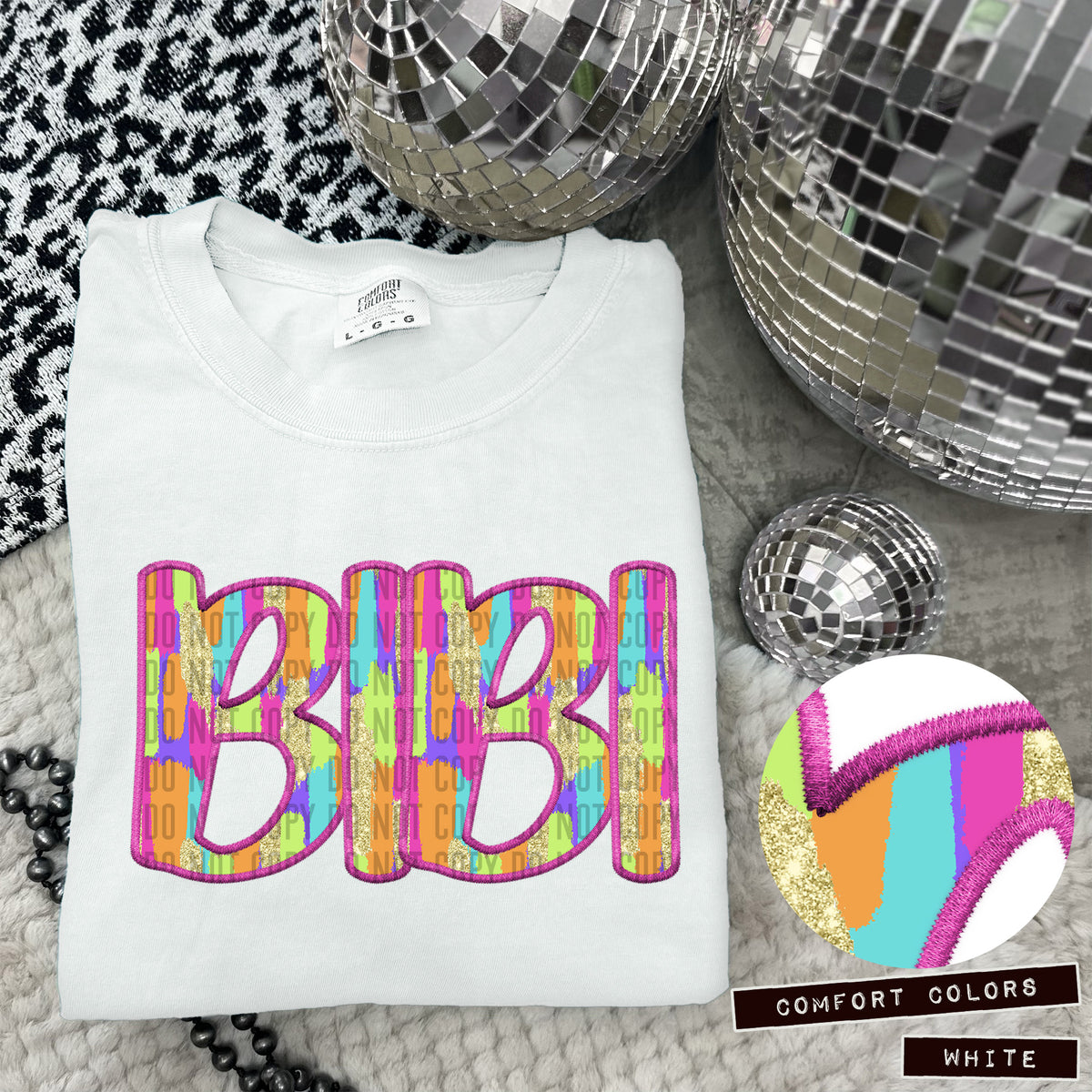 Bibi Juneberry Brushstrokes (Caplinger) DTF transfer