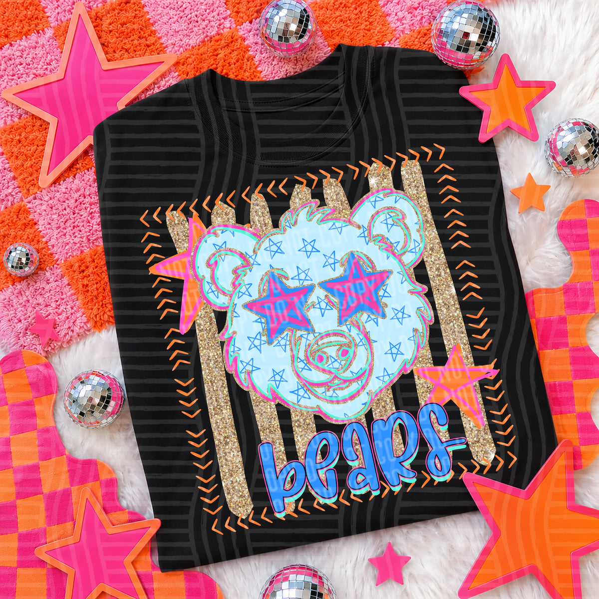 bears 3 candy pop (caplinger) DTF transfer