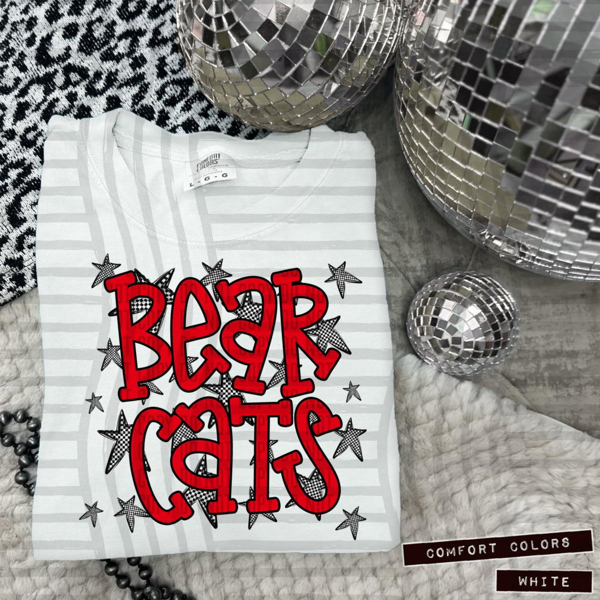 Red Staggered Mascots (Caplinger)