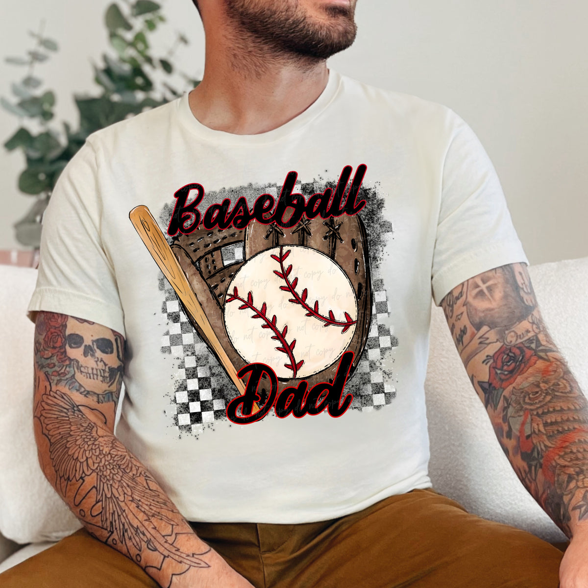 Baseball Dad 30314 DTF TRANSFER