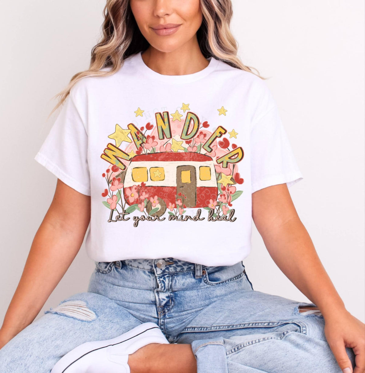 Wander let your mind heal (C’s) 103162 DTF transfer