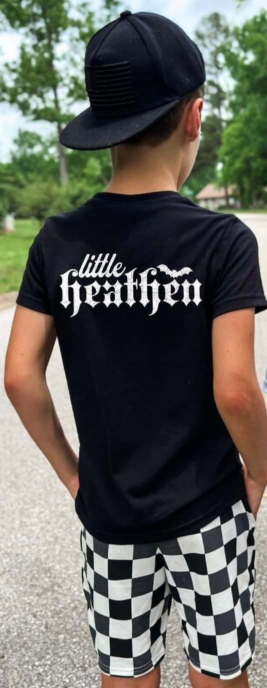 Little heathen BAT WHITE (LYTTLE) 58988 DTF transfer