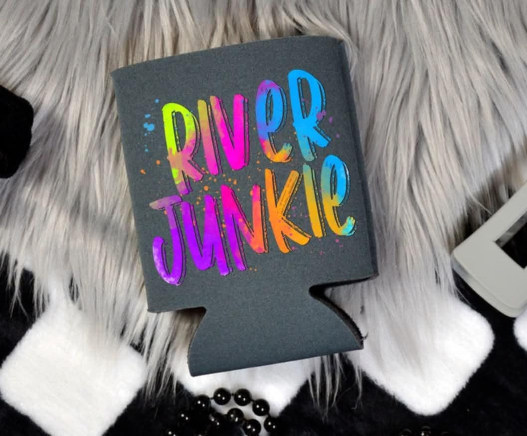 River junkie neon splash (S&G) 100426 DTF transfer