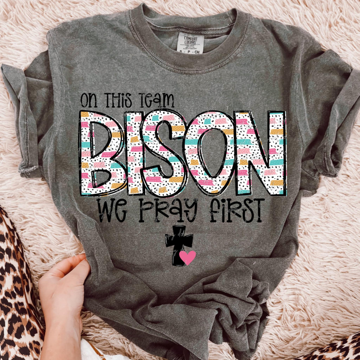 Bison on this team we pray first (Virgo) 97750 DTF transfer