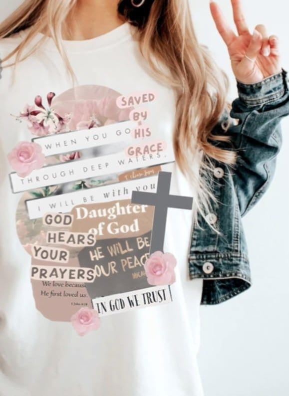 Daughter of god 99044 DTF transfer