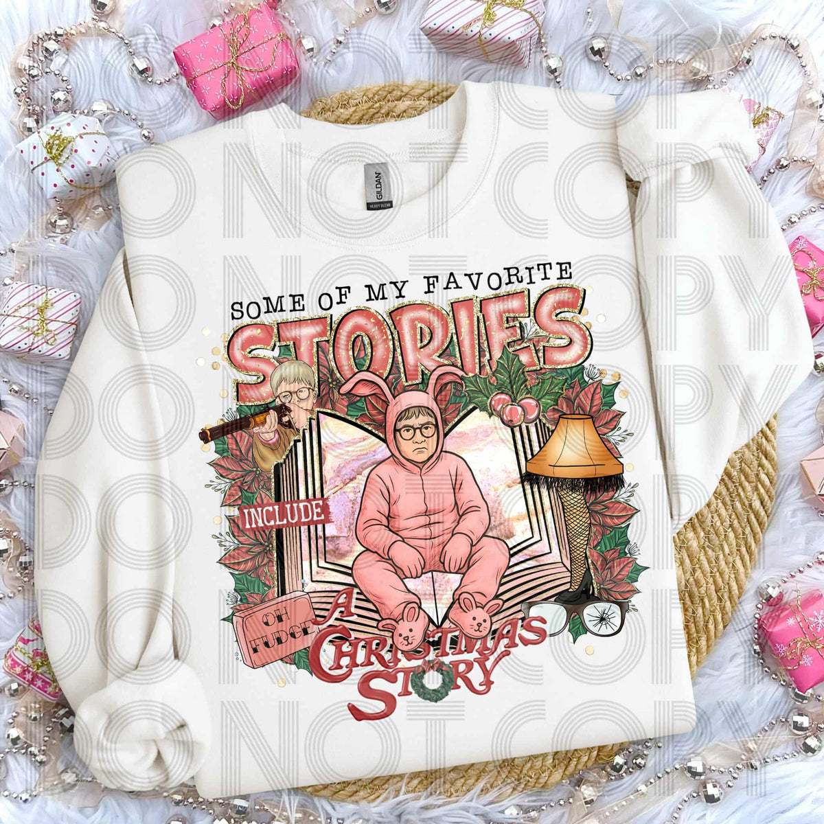 Favorite stories Xmas story (renewed) DTF transfer