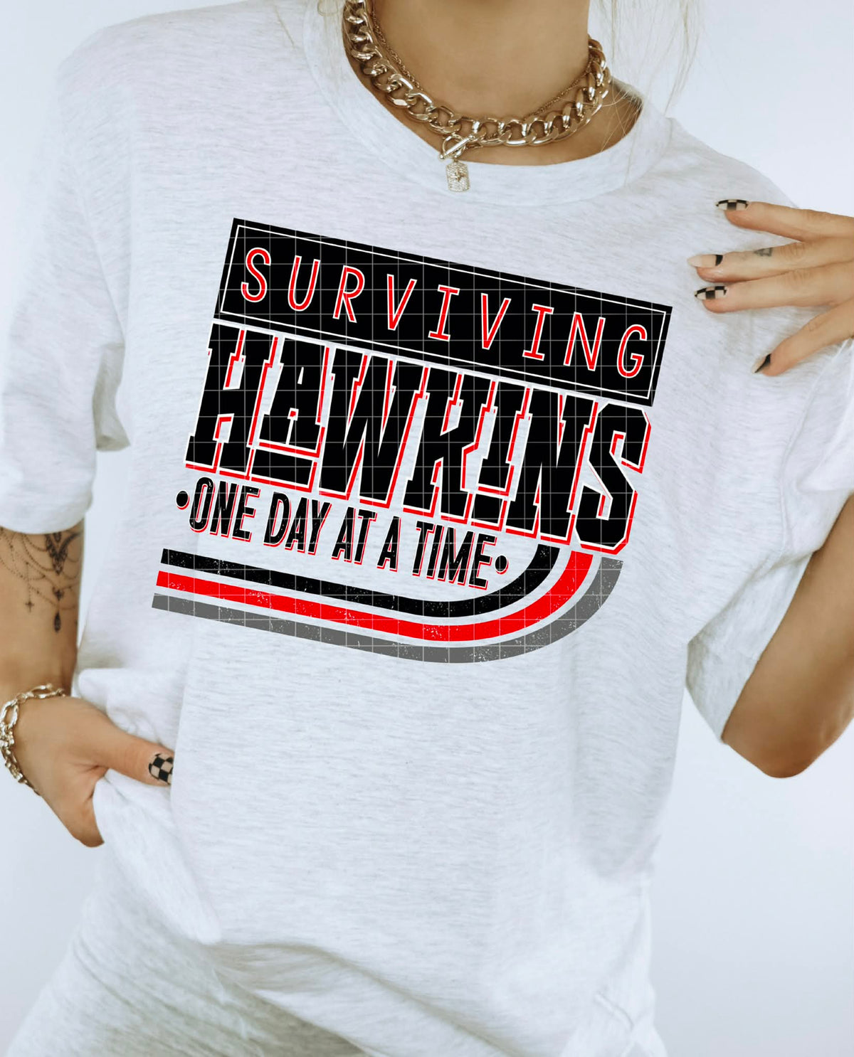 Surviving Hawk (DD) DTF Transfer