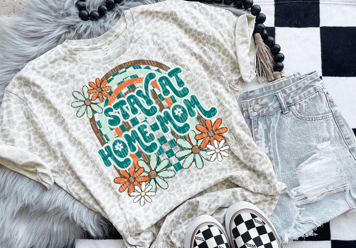 Stay at home mom Floral Arch 49512 DTF transfers