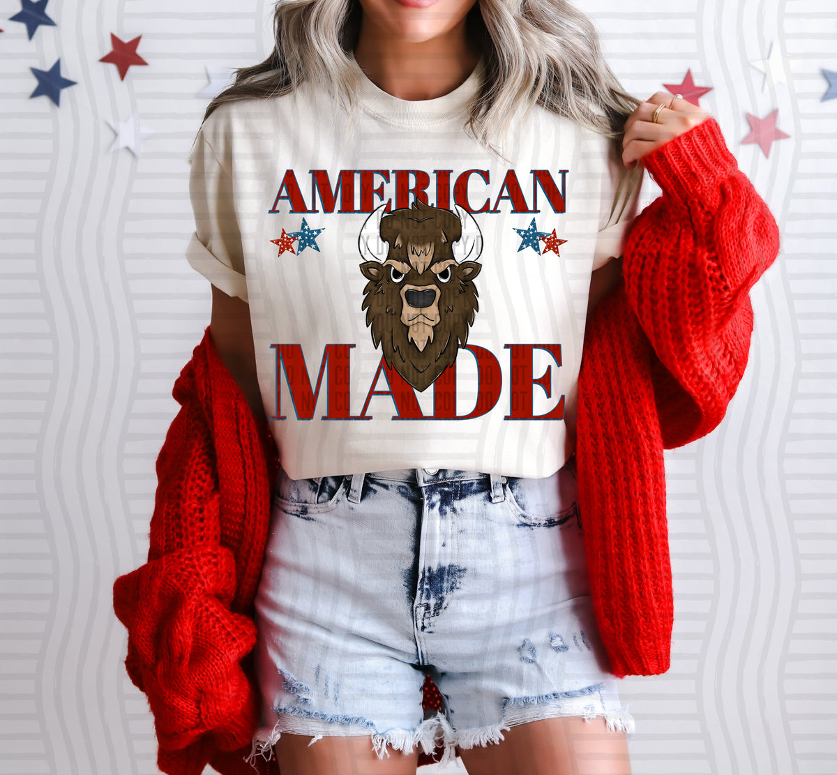 American made Buffalos (Caplinger) DTF Transfer