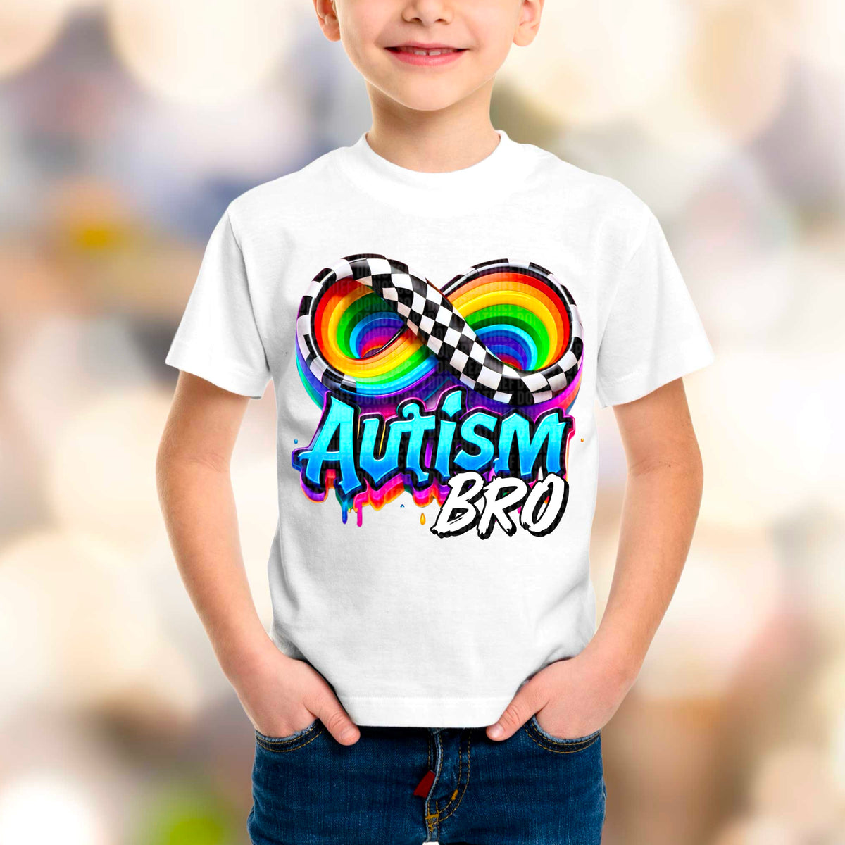 Autism bro 93837 DTF transfer