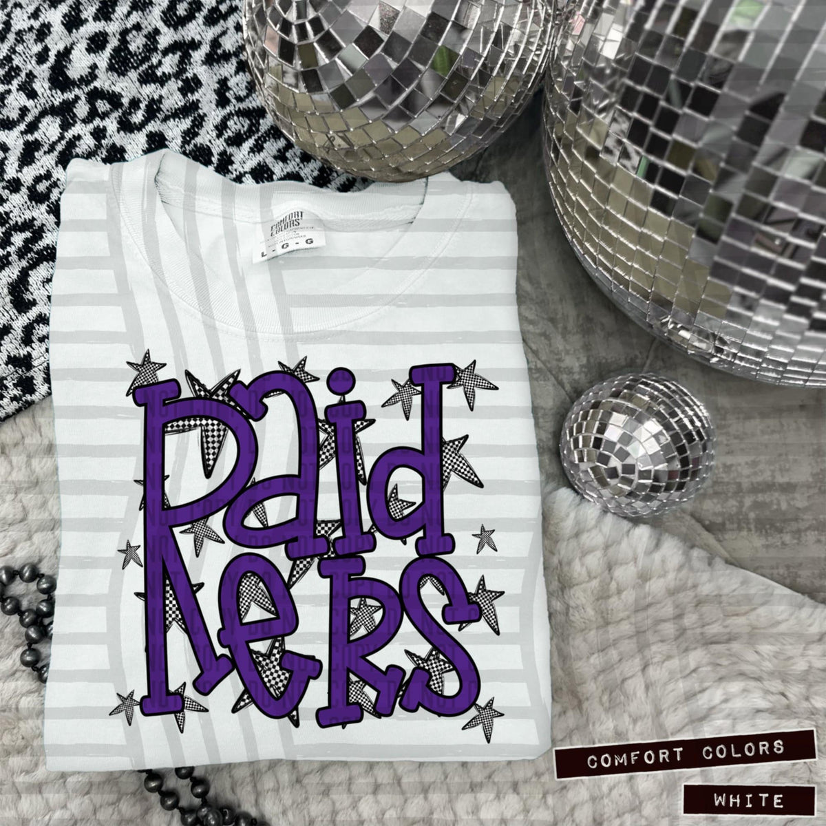 Purple Staggered Mascots (Caplinger)