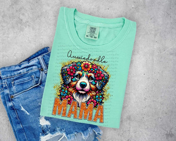 Aussie Doodle Mama DTF transfer 13926