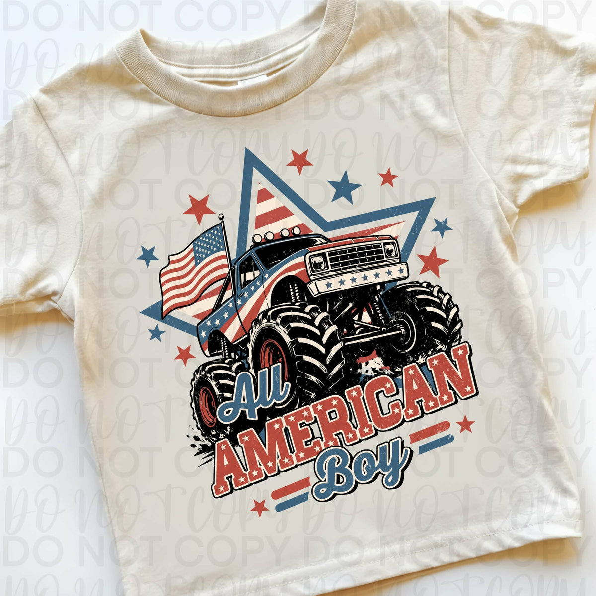 All American boy Sunday Special DTF transfer