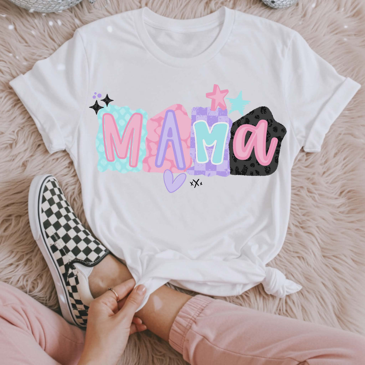 Mama pastels (CMD) DTF Transfer