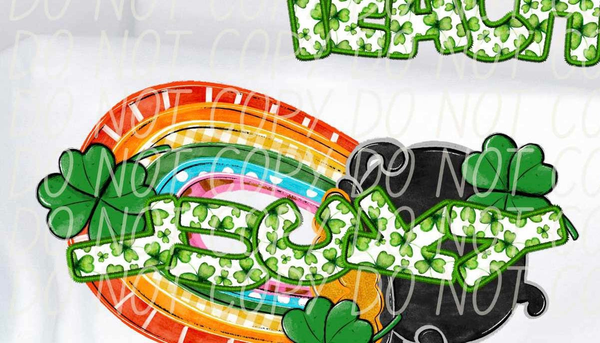 Lucky sleeve (CITY) 84105 DTF transfer