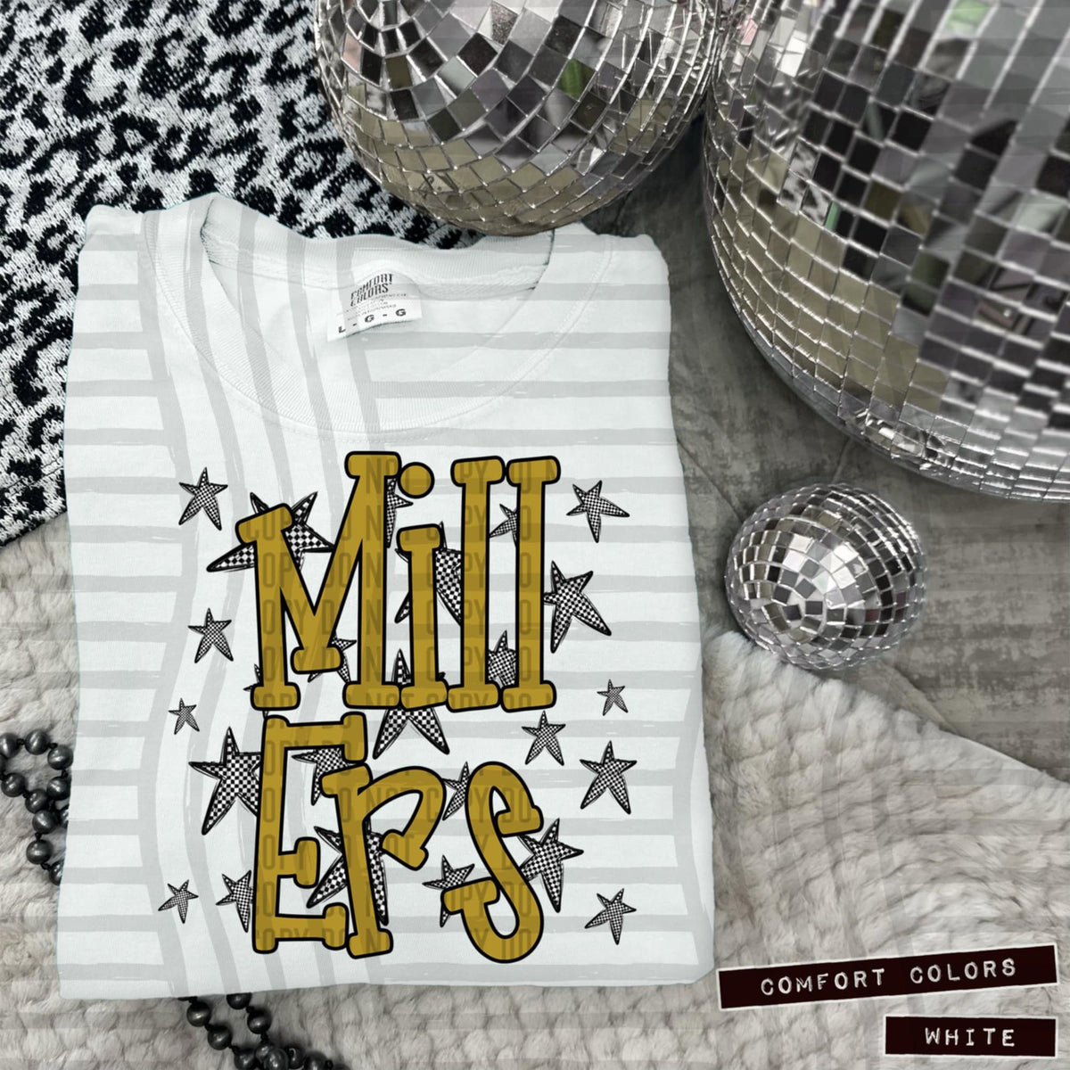 Gold Staggered Mascots (Caplinger)