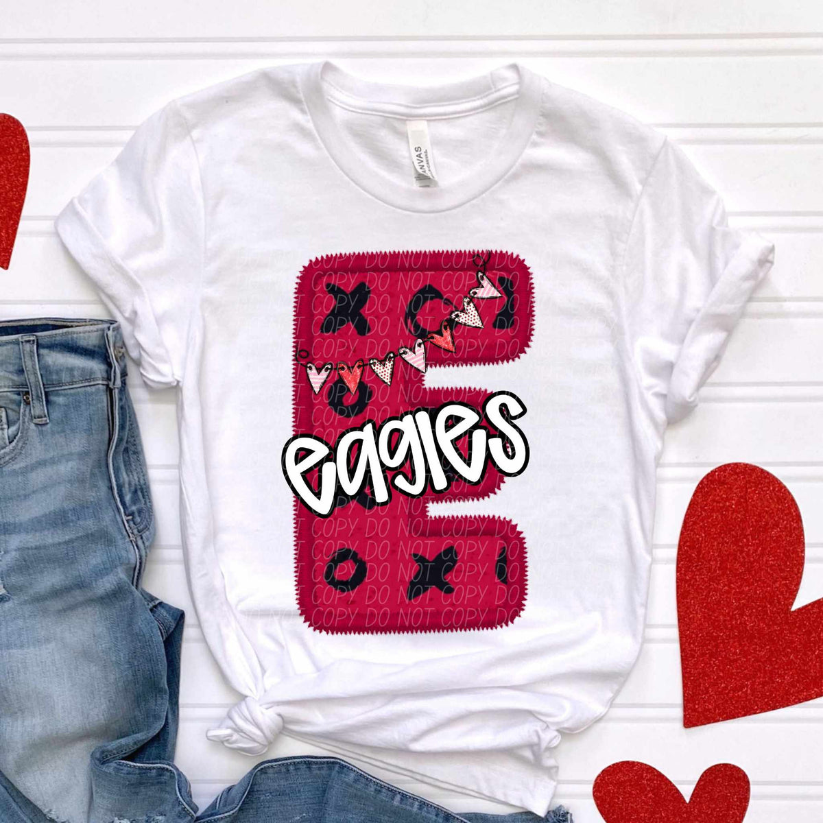 E eagles valentine (CITY) 77929 DTF transfer