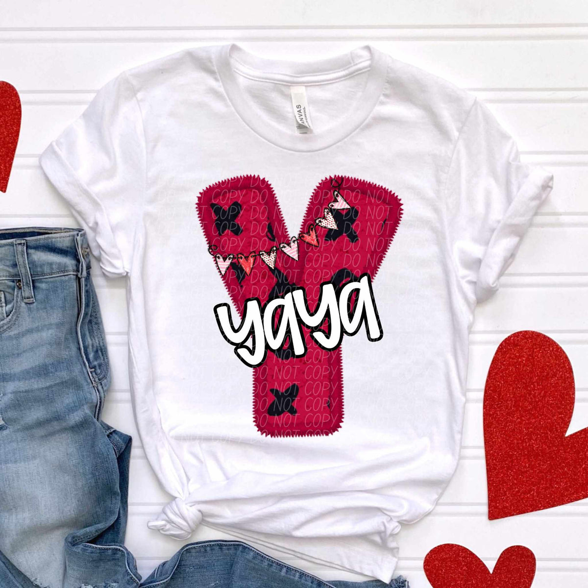 Y yaya valentine (CITY) 79095 DTF transfer