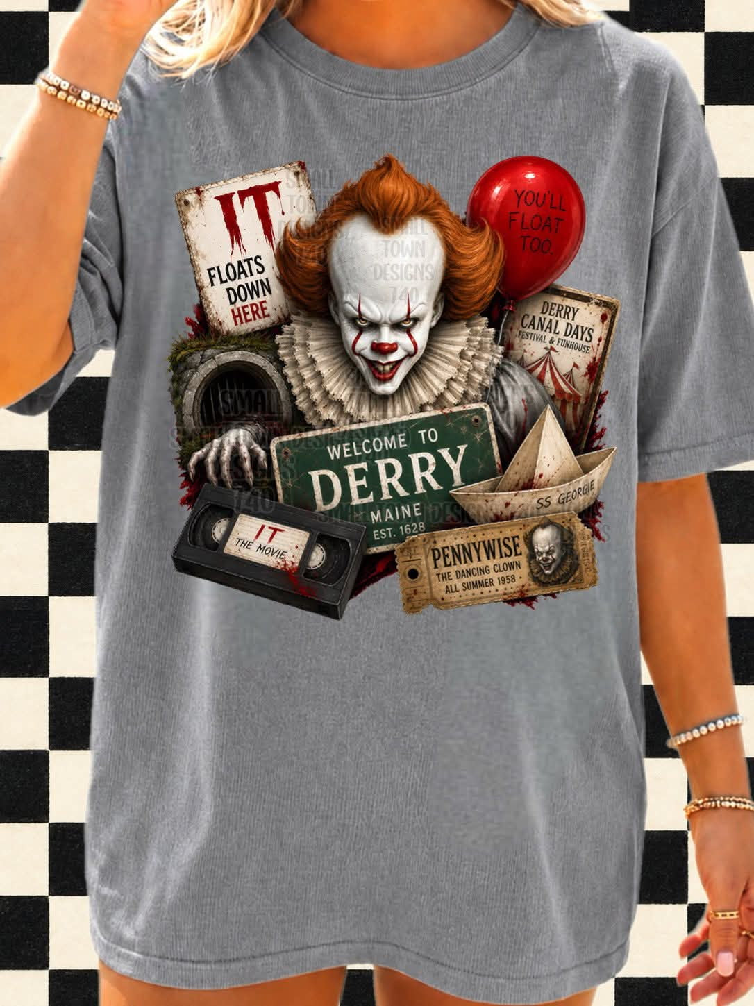 Clown (std) sunday Special DTF transfer