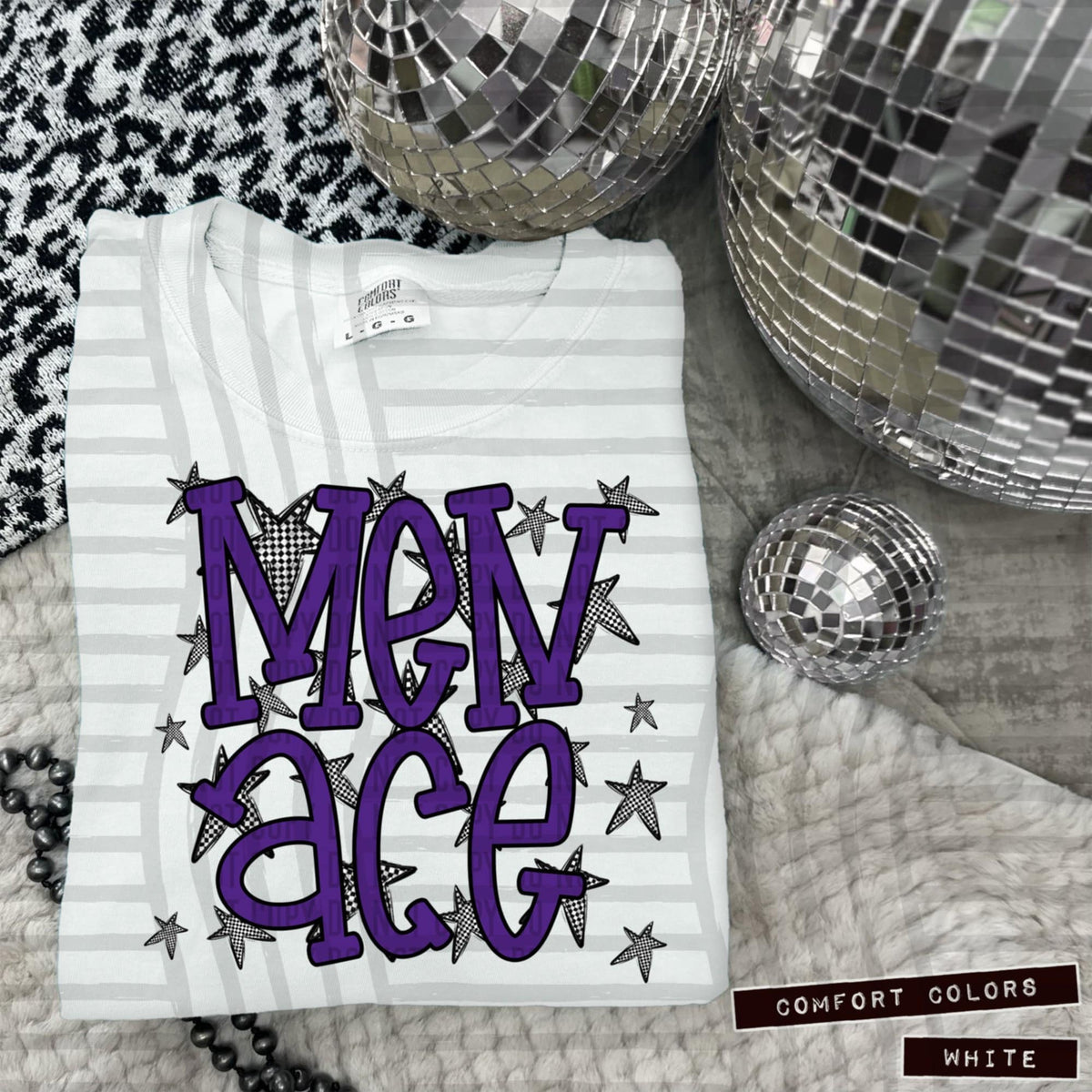 Purple Staggered Mascots (Caplinger)