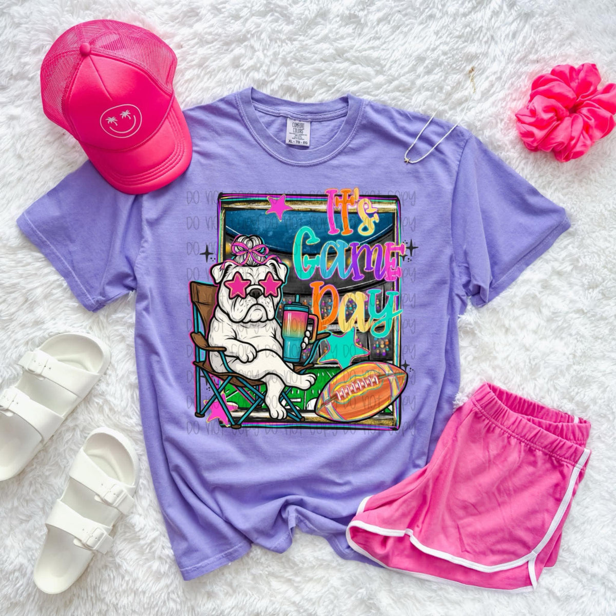 It’s Game Day bulldog football SSD DTF transfer