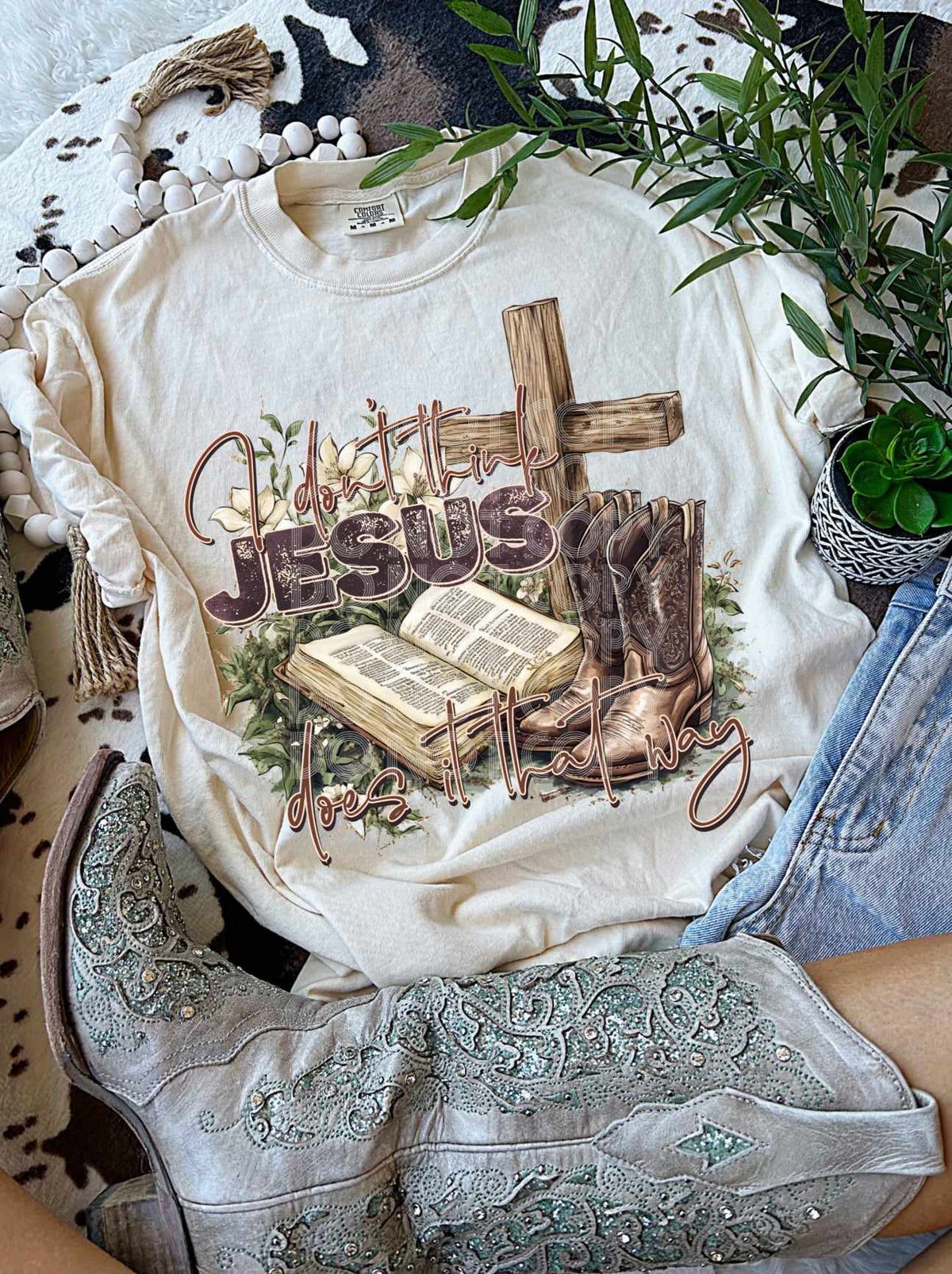 I don’t think Jesus does it that way (SSD) 65147 DTF transfer