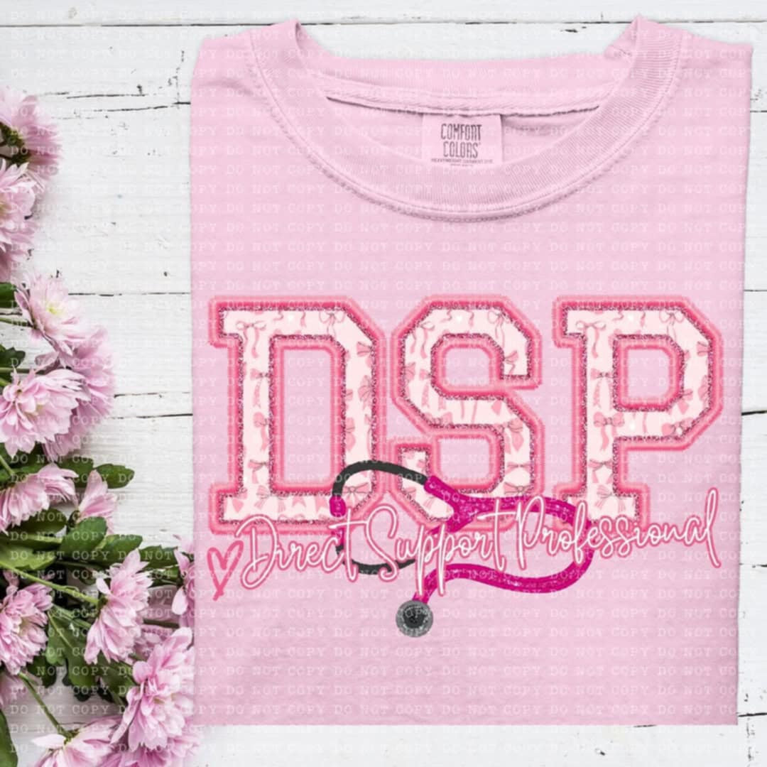 DSP direct support specialist coquette (ECHT) 93511 DTF transfer