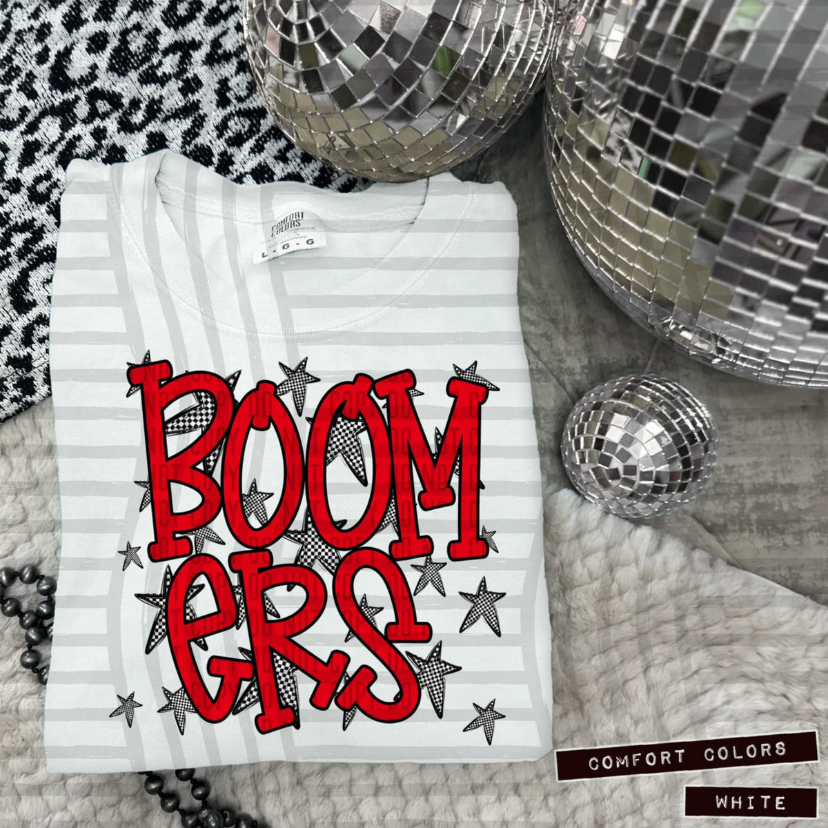 Red Staggered Mascots (Caplinger)