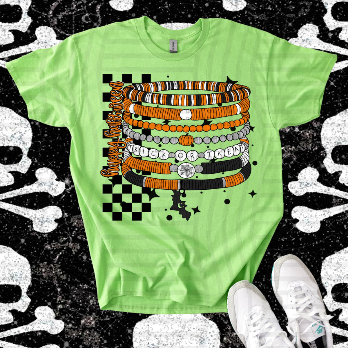 Happy Halloween Bracelets (caplinger) DTF transfer