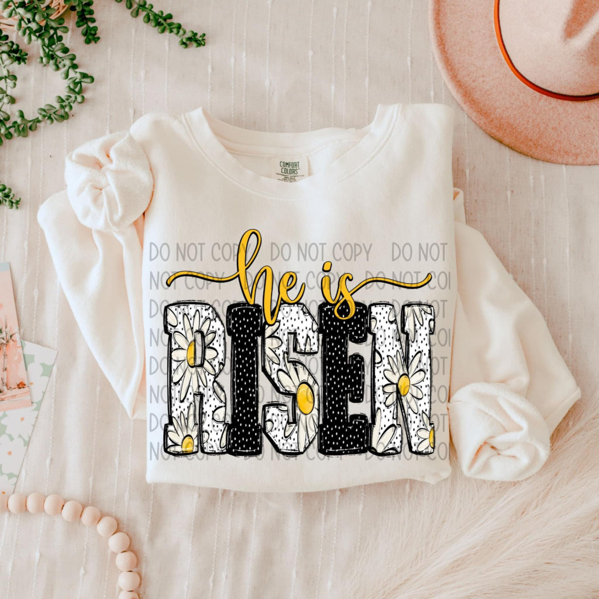 He is risen (SWD) 94547 DTF transfer