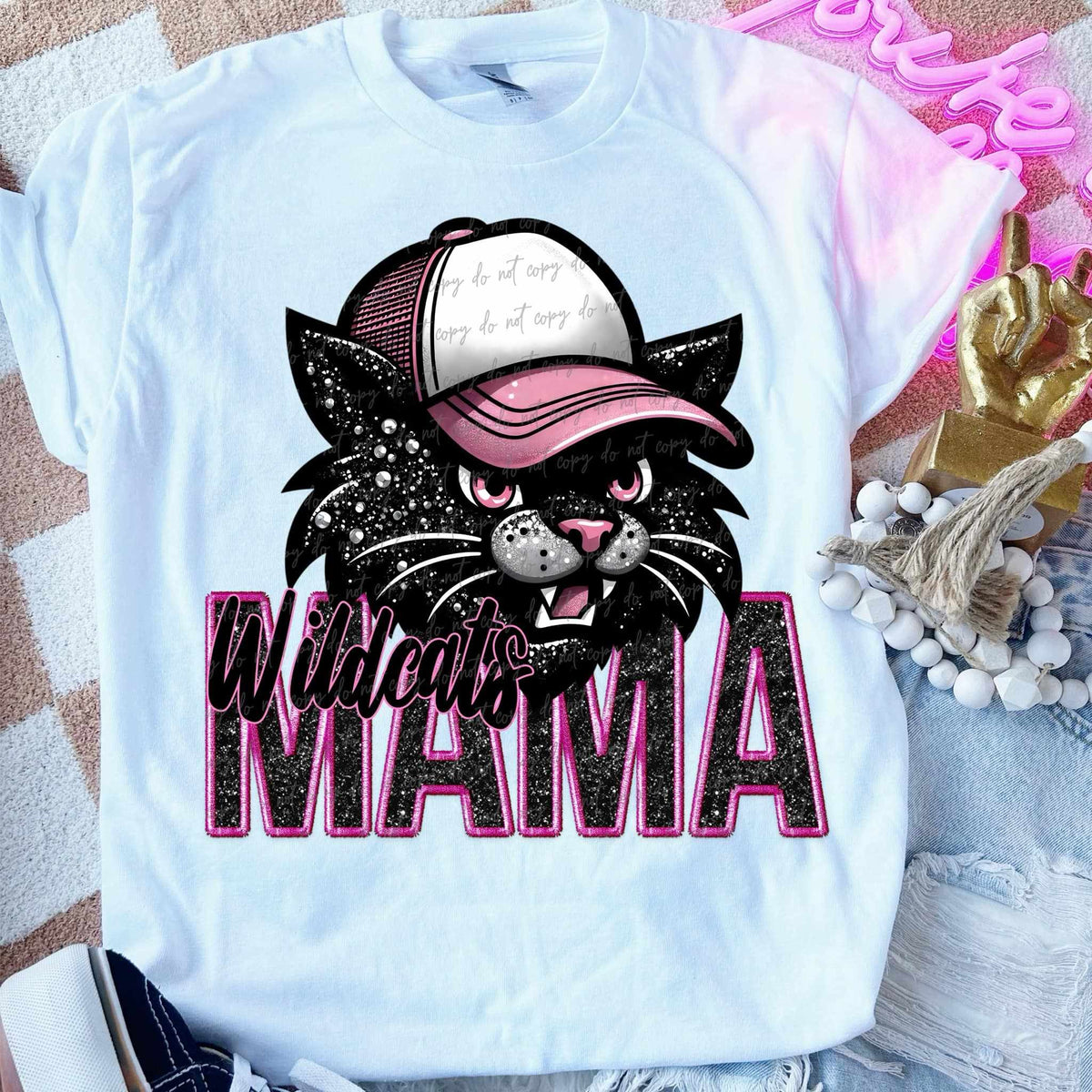 Wildcats mama 53379 DTF transfers